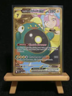 Ionos Bellibolt EX 188/159 SV09 Journey Together Gold Secret Rare Card - Image 1