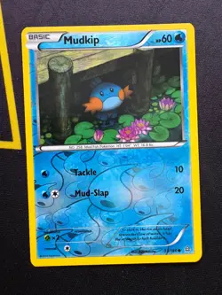 Mudkip 33/160 Common RH XY Primal Clash Pokemon Card Near Mint/Mint - Image 1
