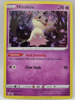 Mimikyu Holo Rare 081/189 Darkness Ablaze Pokemon Card Near Mint - Image 1