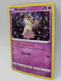 Mimikyu Holo Rare 081/189 Darkness Ablaze Pokemon Card Near Mint - Image 4