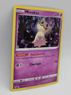 Mimikyu Holo Rare 081/189 Darkness Ablaze Pokemon Card Near Mint - Image 5