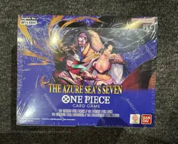 One Piece Card Game OP14 The Azure Sea's Seven Booster Box English New & Sealed - Image 1