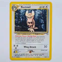 Noctowl 42/111 Uncommon Neo Genesis Pokemon Card WOTC 2000 NM - Image 1