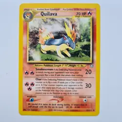 Quilava 47/111 Uncommon Neo Genesis Pokemon Card WOTC 2000 NM - Image 1
