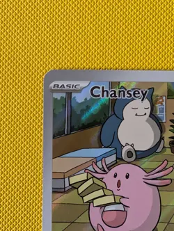 Pokemon Chansey TCG Twilight Masquerade Holo Card Illustration Rare 187/167 MINT - Image 3