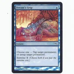 MTG Dream's Grip FOIL LP SP Mirrodin Magic the Gathering - Image 1