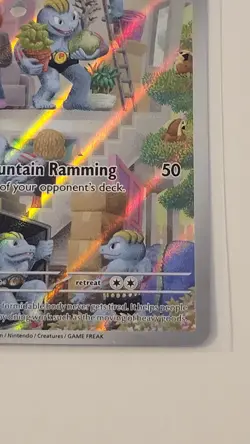 Machoke Scarlet & Violet Holo Illustration Rare Pokemon TCG Card 177/165 [NM] - Image 4