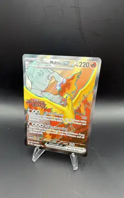 Team Rocket's Moltres ex - (Destined Rivals Stamp) 208/182 Miscellaneous Cards & - Image 1