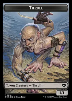 Thrull Token - #18 - Commander Masters - NM MTG - Image 1
