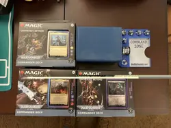 Magic: The Gathering Warhammer 40,000 Universes Beyond Commander Deck Lot (4) - Image 3