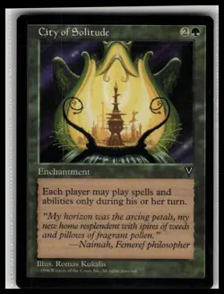 MTG Visions City of Solitude Rare - Image 1