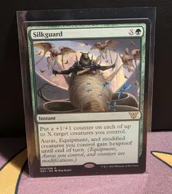 MTG Silkguard | Commander: Kamigawa: Neon Dynasty | NM/Mint - Image 1