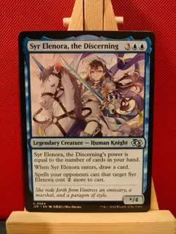 Syr Elenora, the Discerning (Anime) - Jumpstart - Uncommon - NM - MTG - Image 1