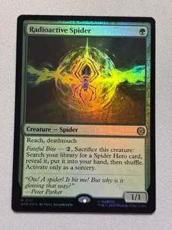 Radioactive Spider (FOIL) Marvel's Spiderman (SPM) - MTG - Image 1