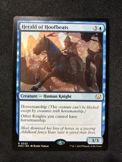 MTG - Herald of Hoofbeats Commander: March of the Machine - Image 1