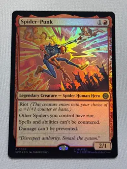Spider-Punk (FOIL) Marvel's Spiderman (SPM) - MTG - Image 1