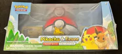 POKEMON 2018 Pikachu & Eevee Poke Ball Collection Box SEALED NICE Sun Moon - Image 2