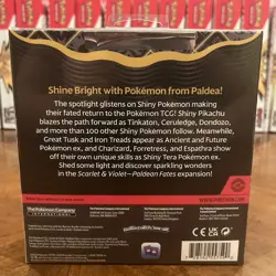 Pokemon TCG Scarlet And Violet: PALDEAN Fates Booster Bundle Box Sealed 6 Packs - Image 2