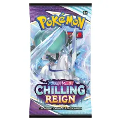 Chilling Reign S&S Pokemon TCG Booster Pack 820650808463 - Image 1