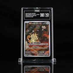 2025 Rocket's Meowth Pokemon Scarlet&Violet Destined #203/182 - Image 1
