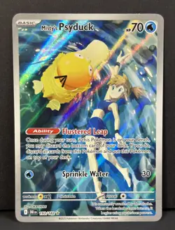 Pokemon Misty's Psyduck Destined Rivals 193/182 Illustration Rare - Image 1