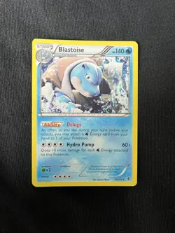 Blastoise - 16/101 Holo Rare - Plasma Blast - 2012 COPYRIGHT ERROR - Pokemon TCG - Image 1