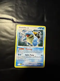Pokemon TCG - Blastoise LV. 52 Secret Wonders 2/132 Holo Rare - MP - Image 1