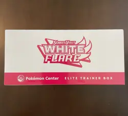 Pokemon White Flare Pokemon Center ETB Elite Trainer Box Sealed New Unopened - Image 5