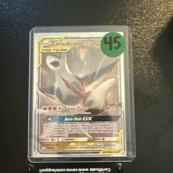 The Pokemon Company Latias & Latios GX 113/181 SM-Team Up Holo Ultra Rare Eng HP - Image 1