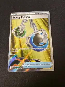 ENERGY RETRIEVAL 108/086 ULTRA RARE ME04: CHAOS RISING POKEMON NEAR MINT - Image 1