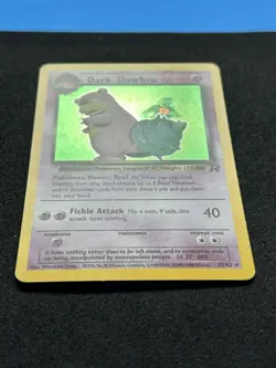 Dark Slowbro 12/82 Team Rocket Holo LP Rare WOTC Pokemon TCG Vintage - Image 2
