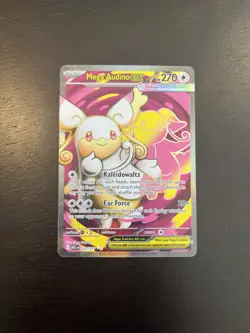 Pokemon Mega Audino ex 253/217 Ultra Rare Full Art Ascended Heroes Holo - Image 1