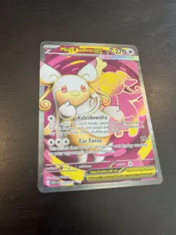 Pokemon Mega Audino ex 253/217 Ultra Rare Full Art Ascended Heroes Holo - Image 2