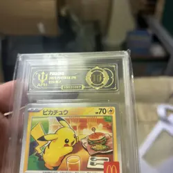 Pikachu 020/M-P McDonald's Promo 2025 Japanese Pokemon US SELLER APH Black Label - Image 3