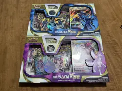 Pokemon TCG Origin Forme Dialga and Palkia VSTAR Premium Collection Box, 2 Boxes - Image 1