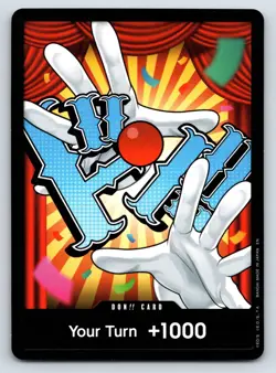 DON!! Card (Buggy) One Piece DON!! Premium Booster -The Best- Vol. 2 NM - Image 1