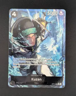 Kuzan OP11-084 R* (Alternate Art) - A Fist of Divine Speed (OP11) - One Piece - Image 1