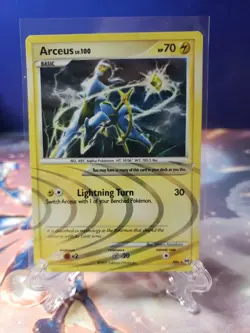 Arceus AR6 Holo Rare Platinum Secret Rare Pokemon TCG LP-MP - Image 1