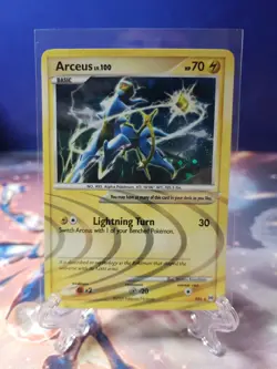 Arceus AR6 Holo Rare Platinum Secret Rare Pokemon TCG LP-MP - Image 3