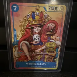 One Piece TCG - Monkey.D.Luffy P-043 (2nd Anniversary Stamped Promo) - English - Image 1