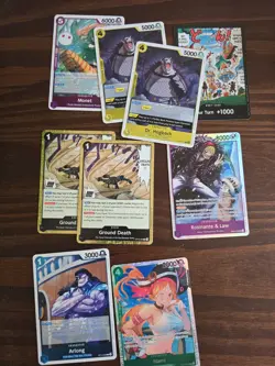 One Piece TCG Lot, Ground Death, Nami, Your Turn, + More - Image 1