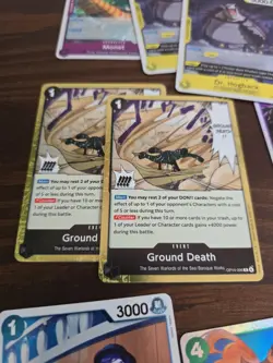 One Piece TCG Lot, Ground Death, Nami, Your Turn, + More - Image 4