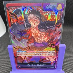 Monkey.D.Luffy ST10-002 Leader Full Art Holo 6000 Power Eng One Piece - Image 1