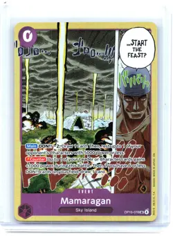 2026 One Piece—Mamaragan #OP15-078 Adventure on Kami's Island—Super Rare Foil - Image 1