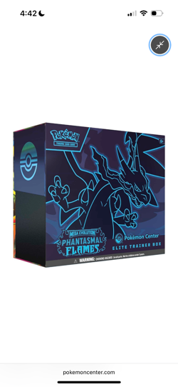 Pokemon Center Phantasmal Flames ETB Confirmed Order Presale 11/14/25 - Image 1