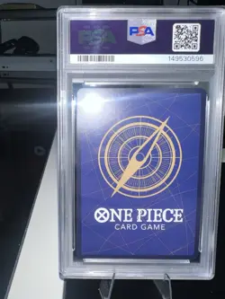 PSA 9 One Piece OP01-024 Monkey D. Luffy Alternate Art English 🔥 - Image 2