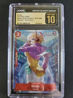 Stussy - ST21-006 - Parallel - Starter Deck EX: Gear 5 - Image 1