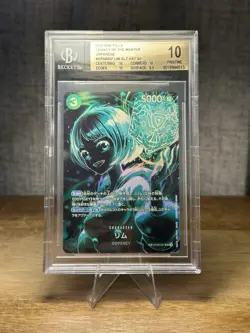 BGS 10 Pristine Lim OP09-037 SP Legacy Of The Master Japanese One Piece TCG - Image 1