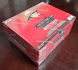 ONE PIECE CARRYING ON HIS WILL ENGLISH BOOSTER BOX OP-13 BANDAI FACTORY SEALED - Image 5
