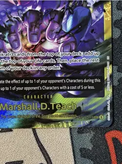 Marshall.D.Teach SEC OP16-119 The Time of Battle One Piece TCG OP-16 - Image 3